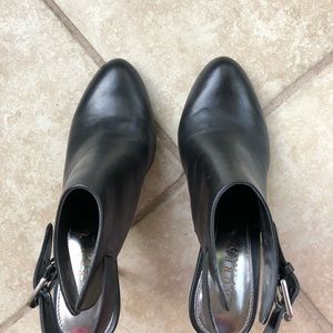 Black leather Ralph Lauren booties size 7.5